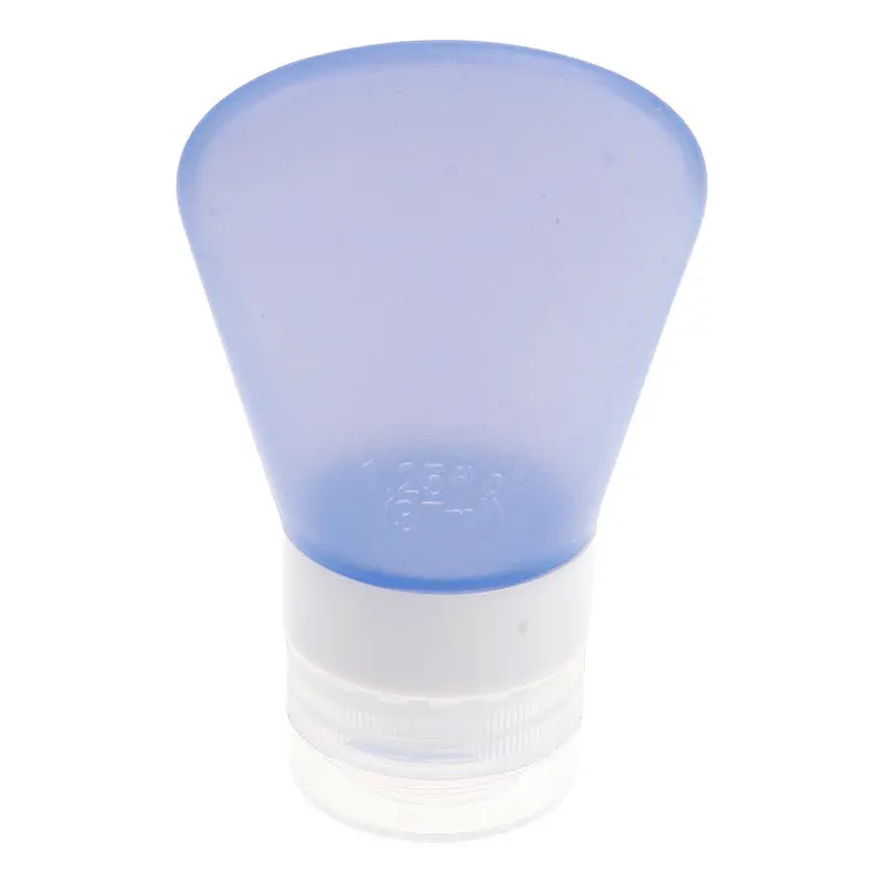 Silicone Travel Bottles Shampoo Shower Gel Lotion Sub-Bottling Tube Squeeze Tool 72205 1