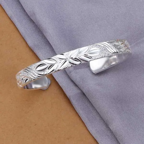 Silver Bracelet & Bangle Shine Flower Ball Women Bracelet Personalized Smtb195 1
