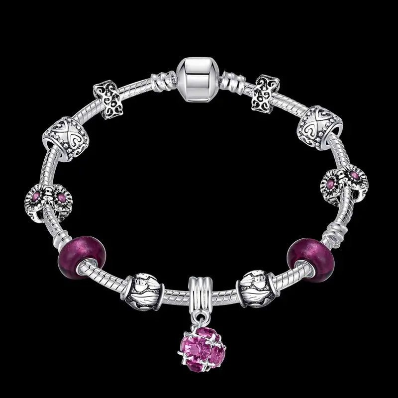 Silver Bracelets &Amp; Bangles Callicarpa One Direction Hand Madeball Pfdh 39 2
