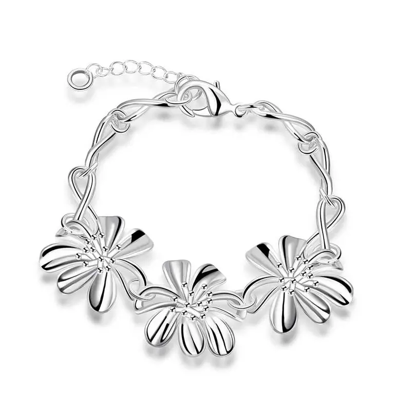 Silver Charm Bracelet Fireworks Anchor Gift For Her Hbh 32 4