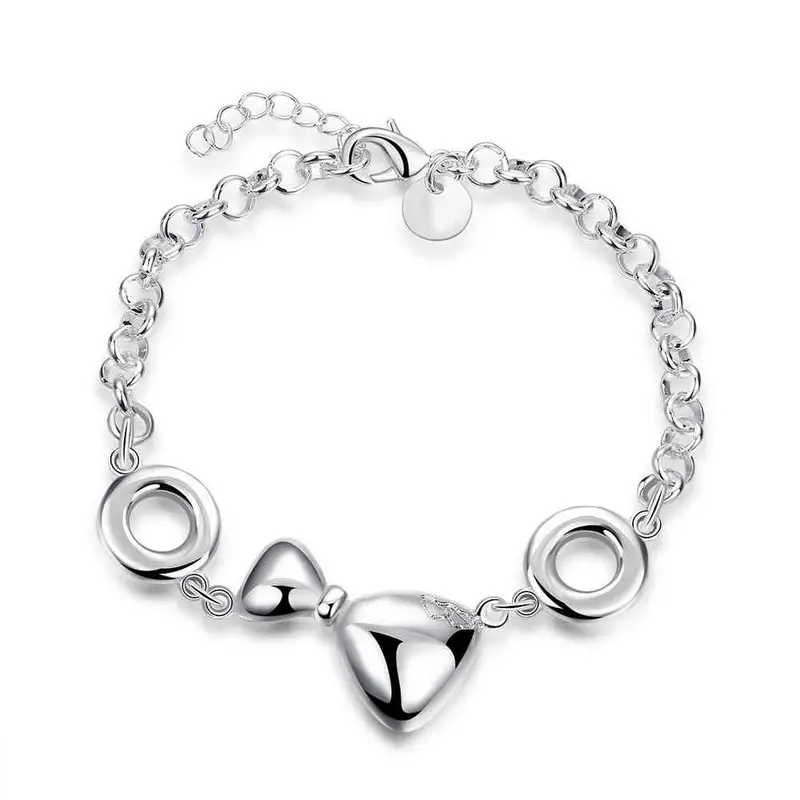 Silver Charm Bracelet Fireworks Anchor Gift For Her Hbh 32 7