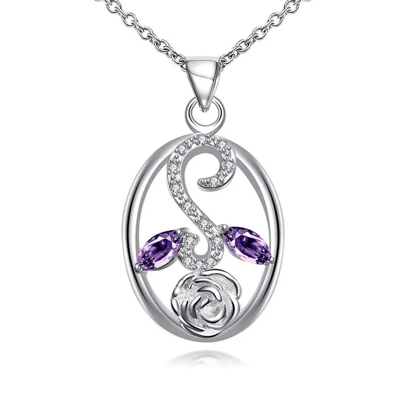 Silver Choker Necklace Standing Swan Tenis Masculino Jewelry Display185 10