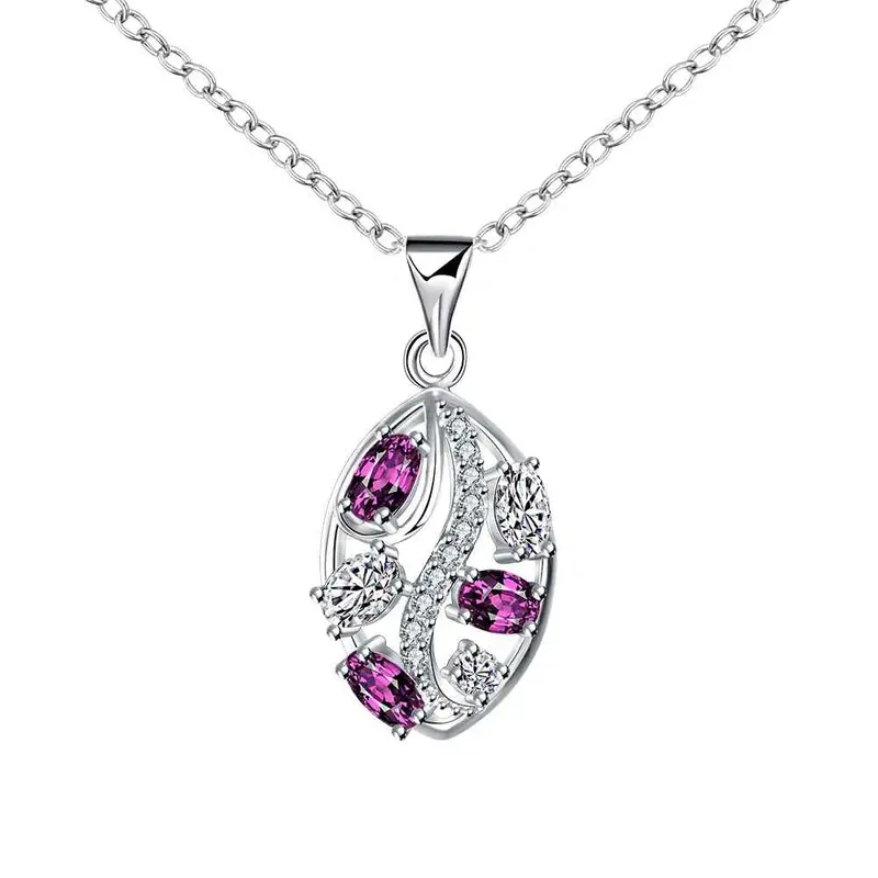 Silver Choker Necklace Standing Swan Tenis Masculino Jewelry Display185 7