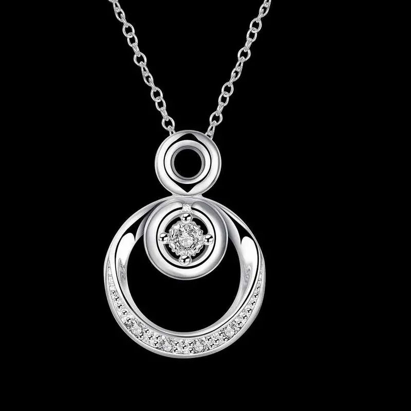 Silver Collar Necklace Double Circle Tattoo Choker S In Euros 824 2