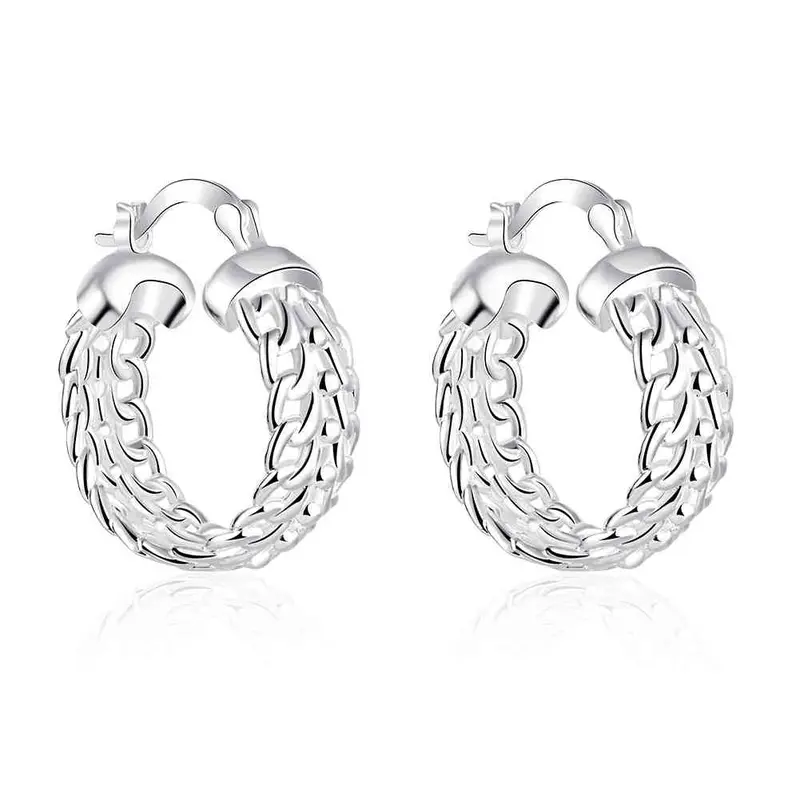 Silver Earings Leaves Clip Ear Cuff S In Euros 715 1