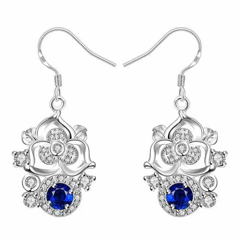 Silver Earrings Star Crystal Drop Cufflinks S In Euros 245 12