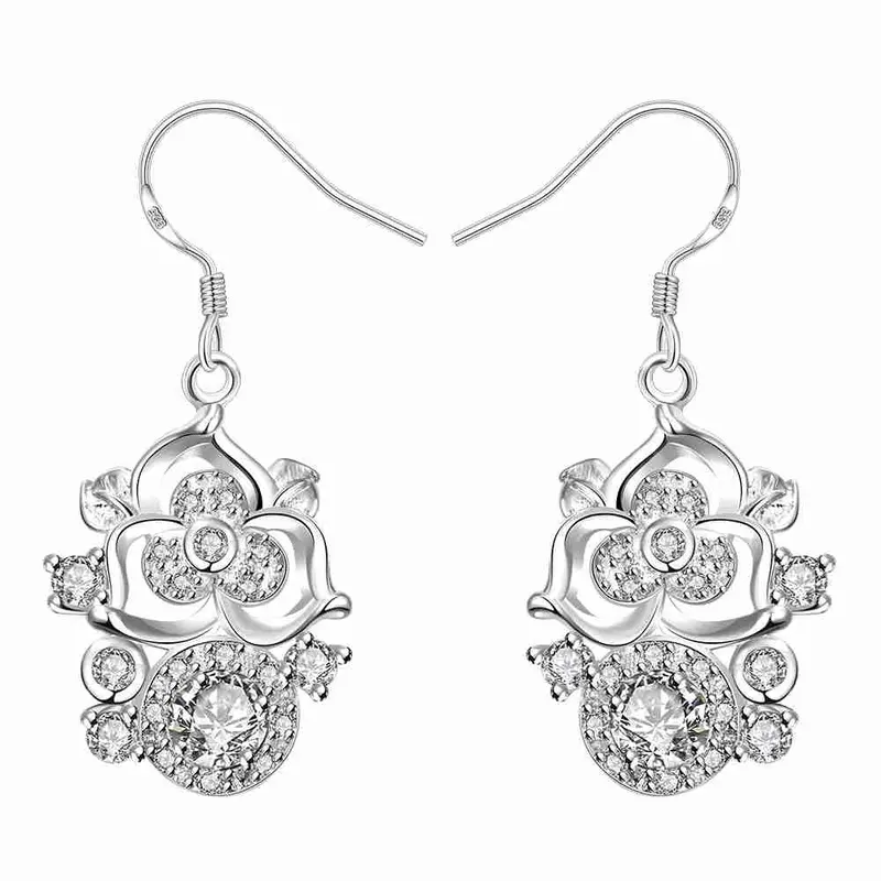Silver Earrings Star Crystal Drop Cufflinks S In Euros 245 15
