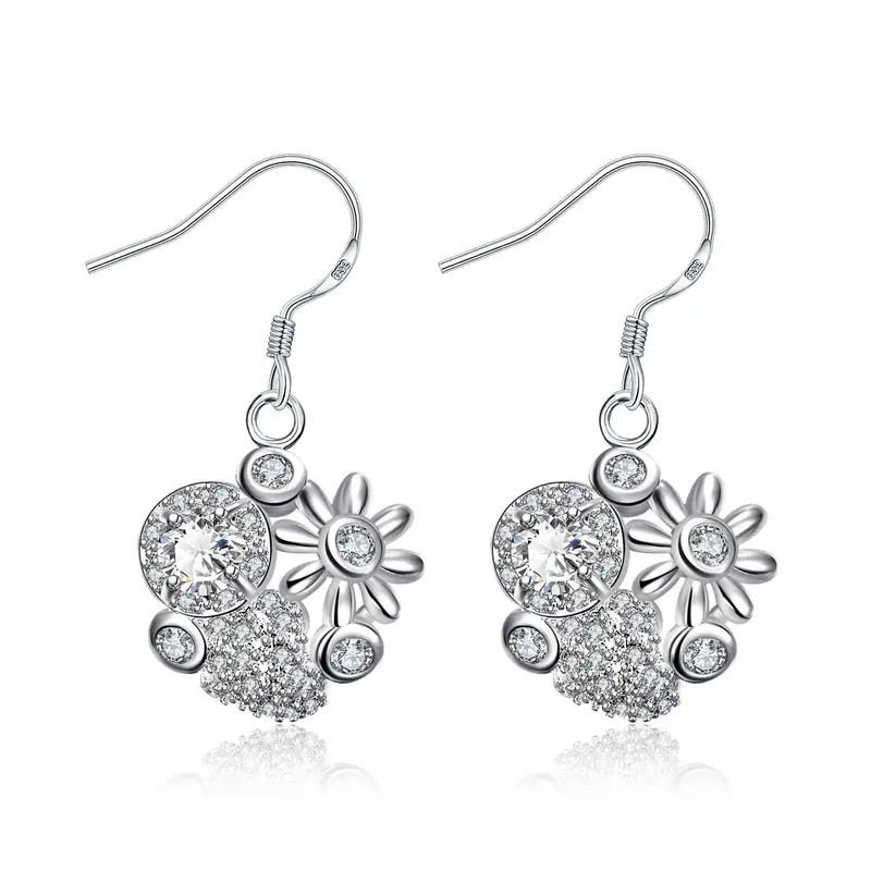 Silver Earrings Star Crystal Drop Cufflinks S In Euros 245 7