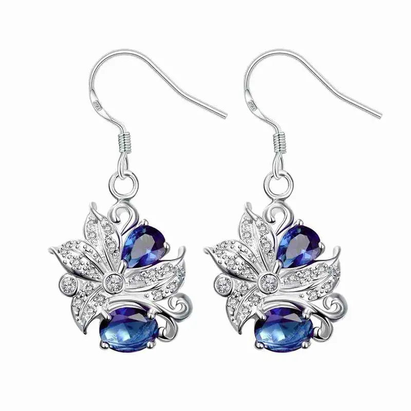 Silver Earrings Star Crystal Drop Cufflinks S In Euros 245 8