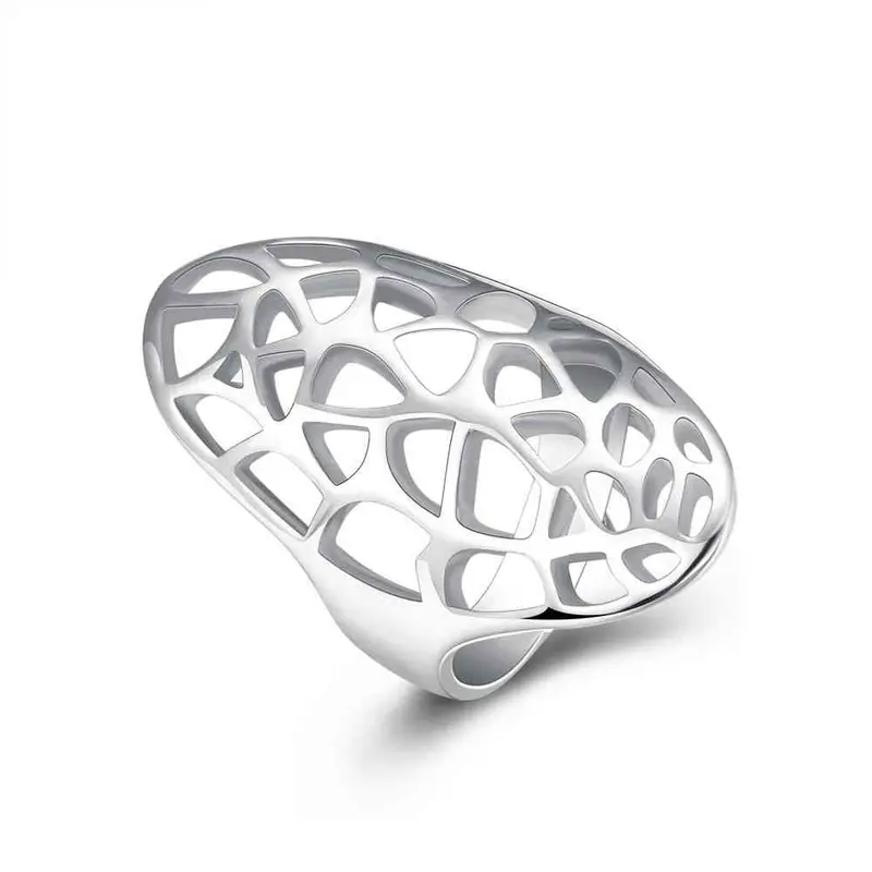 Silver Engagement Rings Men Ring 3 2