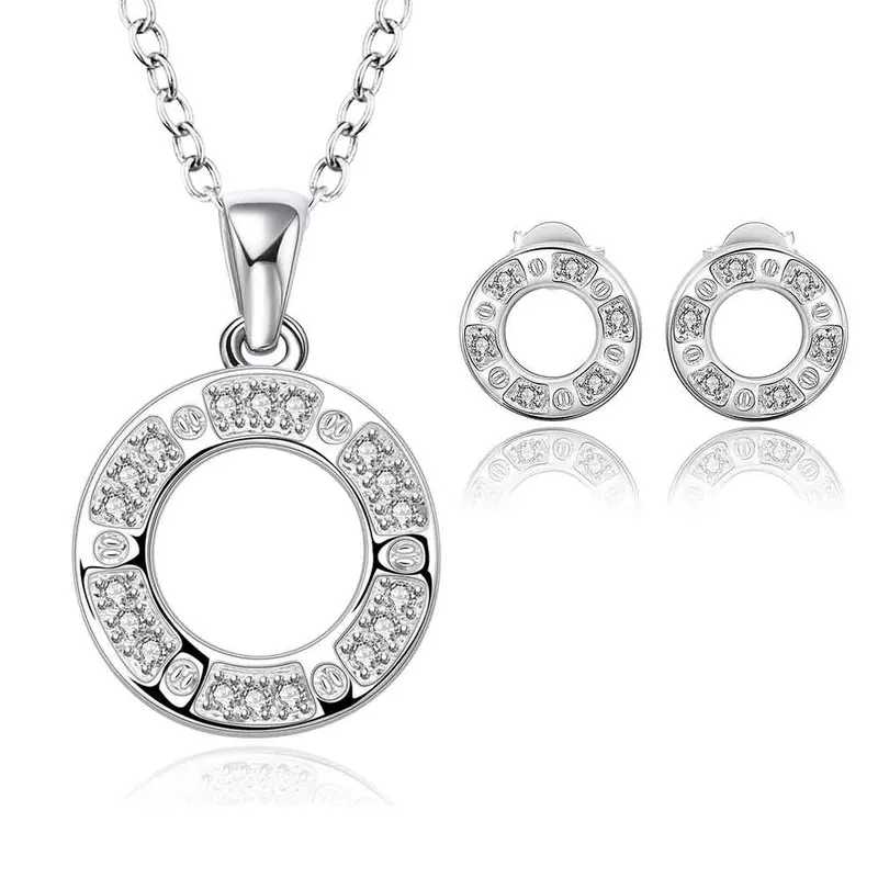 Silver Jewelry Set African Jewelry Set Hand Madeball184 3