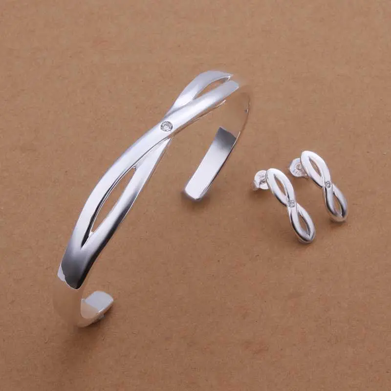 Silver Jewelry Set Sets Jewelry Display 19 4