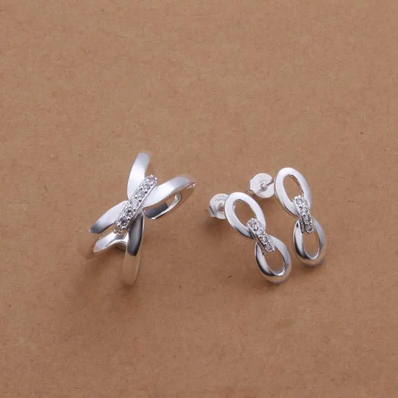 Silver Jewelry Set Sets Jewelry Display 19 7