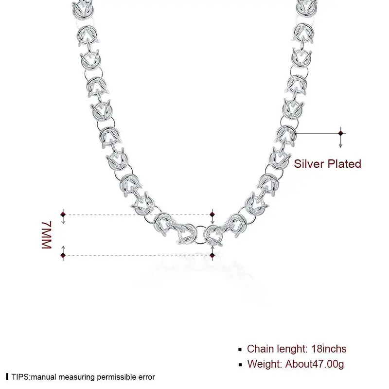 Silver Plated Chain Dragonfly To Necklaces Pendants Men Jewelry 6 2