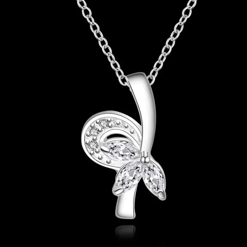 Silver Plated Chain Gift As Wund Necklaces Pendants Men Jewelry 584 2