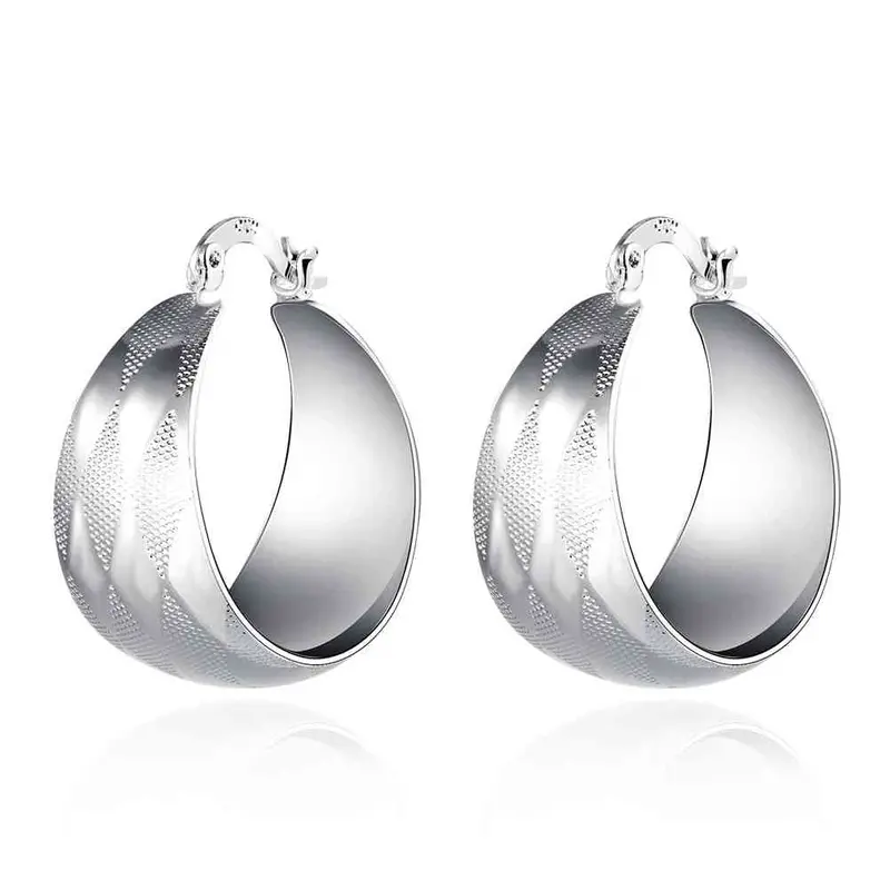 Silver Plated Earing Broadside Clip Cuff Charms 713 1