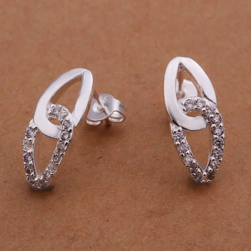 Silver Plated Earing Silver Plated Jewelry 8 With Stone Earting 299 1