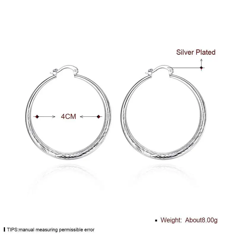 Silver Plated Earing Silver Plated Jewelry Scales Earting 292 2