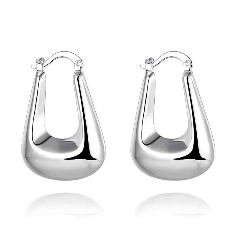 Silver Plated Earings Jewelry Ladder Clip Ear Cuff Bijoux 7 3 1