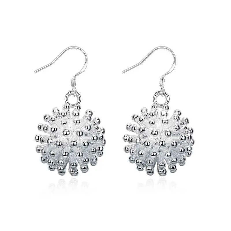 Silver Plated Earrings Fireworks Drop Cufflinks Jewellery 1