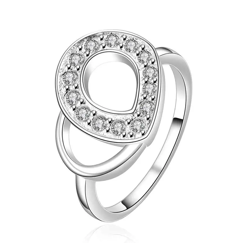 Silver Plated Engagement Ring Sheep Head Anel De Ouro Jewelry 51 12