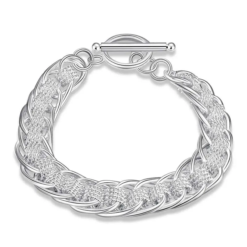 Silver Plated Jewelry Bracelet Fine Bracelet And Retail 59 1
