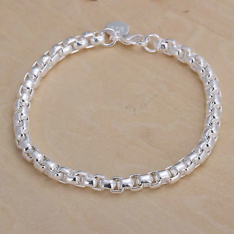 Silver Plated Jewelry Bracelet Fine Bracelet And Retail157 1