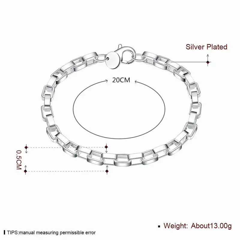 Silver Plated Jewelry Bracelet Fine Bracelet And Retail2 3 2