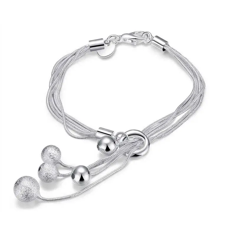 Silver Plated Jewelry Bracelet Fine Bracelet And Retail243 1