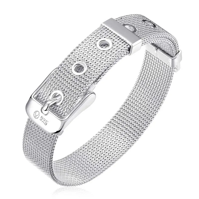 Silver Plated Jewelry Bracelet Fine Graceful Bracelet And Retail  6 1