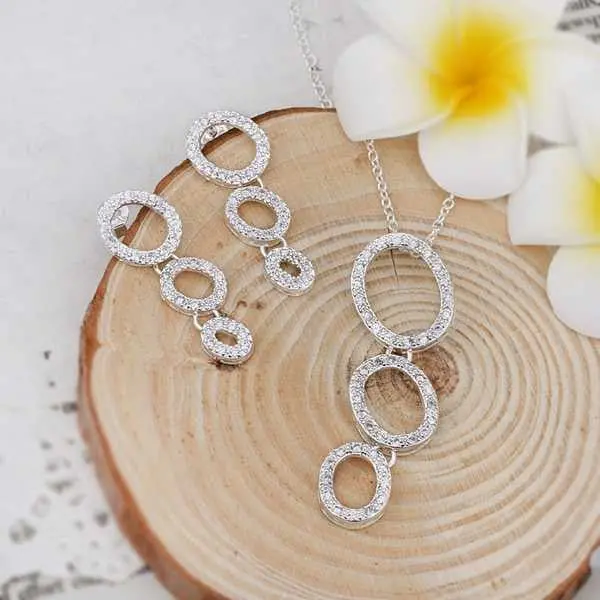 Silver Plated Jewelry Sets African Jewelry Set Jewelry European Style 21 2
