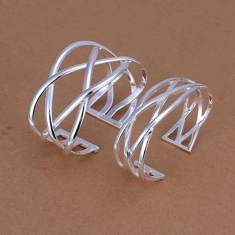 Silver Plated Jewelry Sets Cross Bangles Sets Jewellery 75 2
