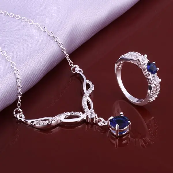 Silver Plated Jewelry Sets Red Month R+E+N African Jewelry Set Bijoux Femme 51 7