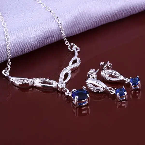 Silver Plated Jewelry Sets Red Month R+E+N African Jewelry Set Bijoux Femme 51 8
