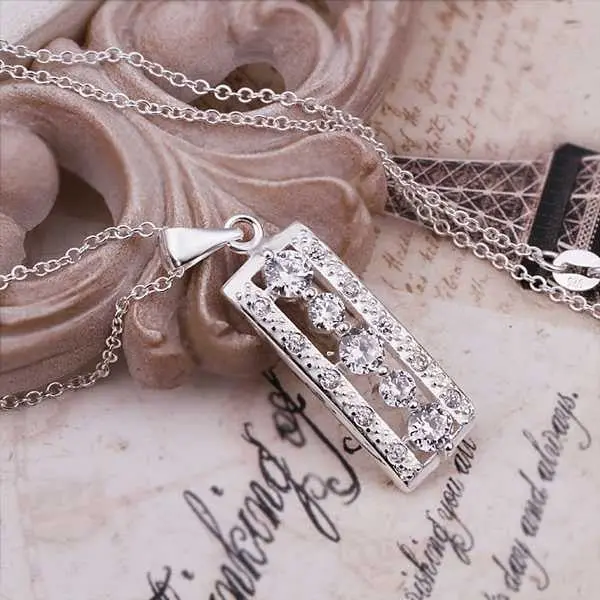 Silver Plated Necklace Men Classic Long Circle Bead Necklace Personalized2 2 2