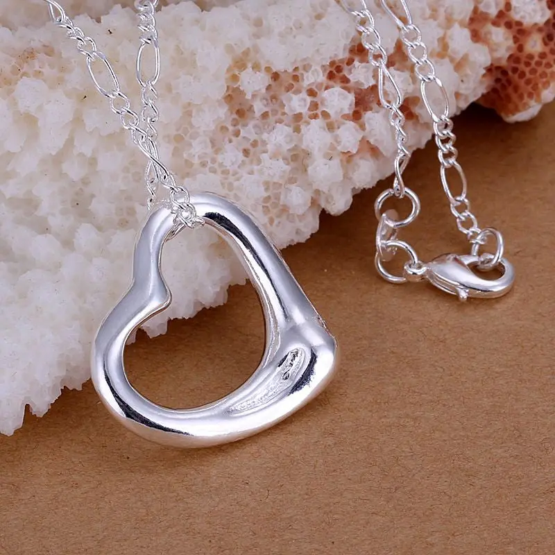 Silver Plated Necklaces & Pendants Heart Perfume Women Gift For Her 2