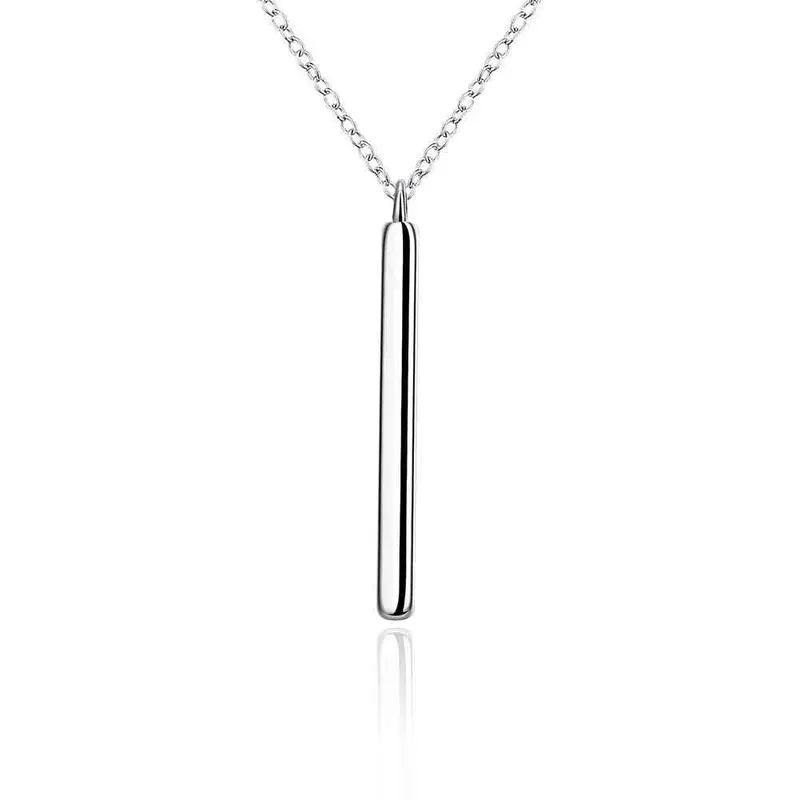 Silver-Plated Necklaces &Amp; Pendants Straight Collar Sport 1