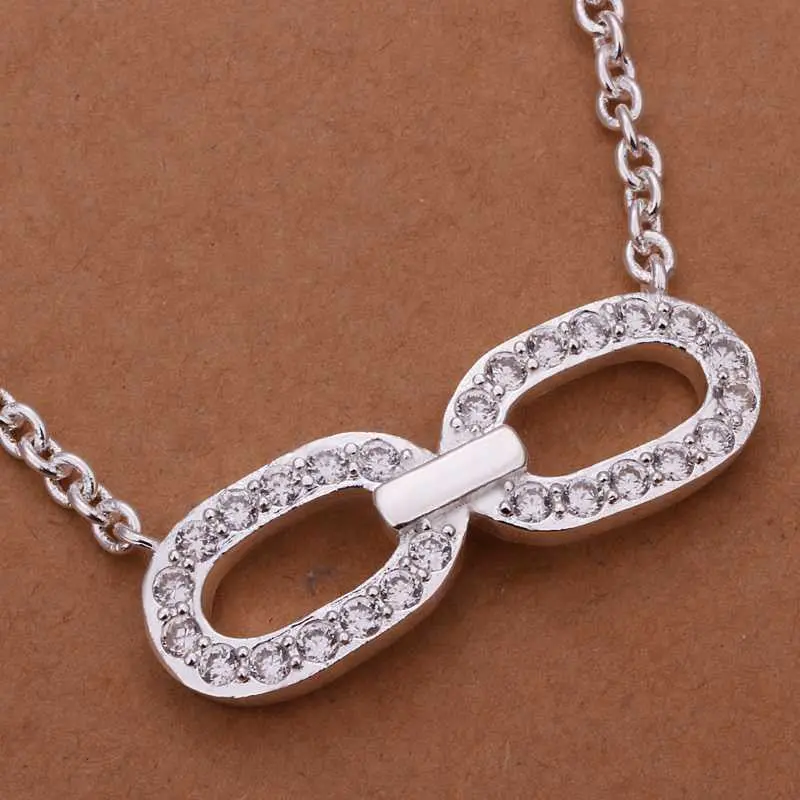 Silver Plated Pendants Cool Glasses Collier Charm1 9 1