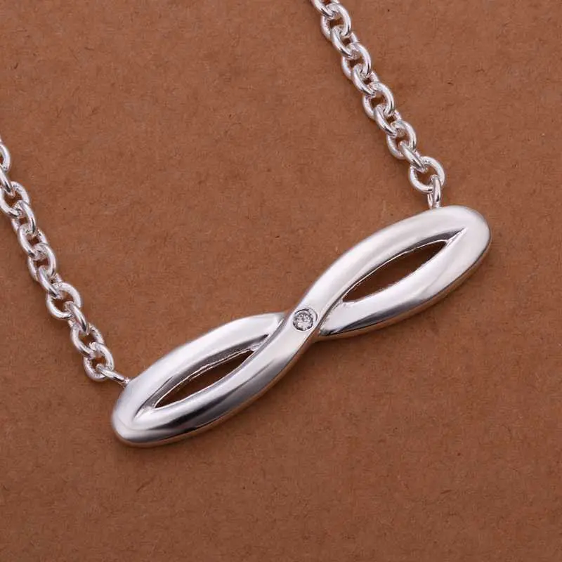 Silver Plated Pendants Cool Glasses Collier Charm1 9 2