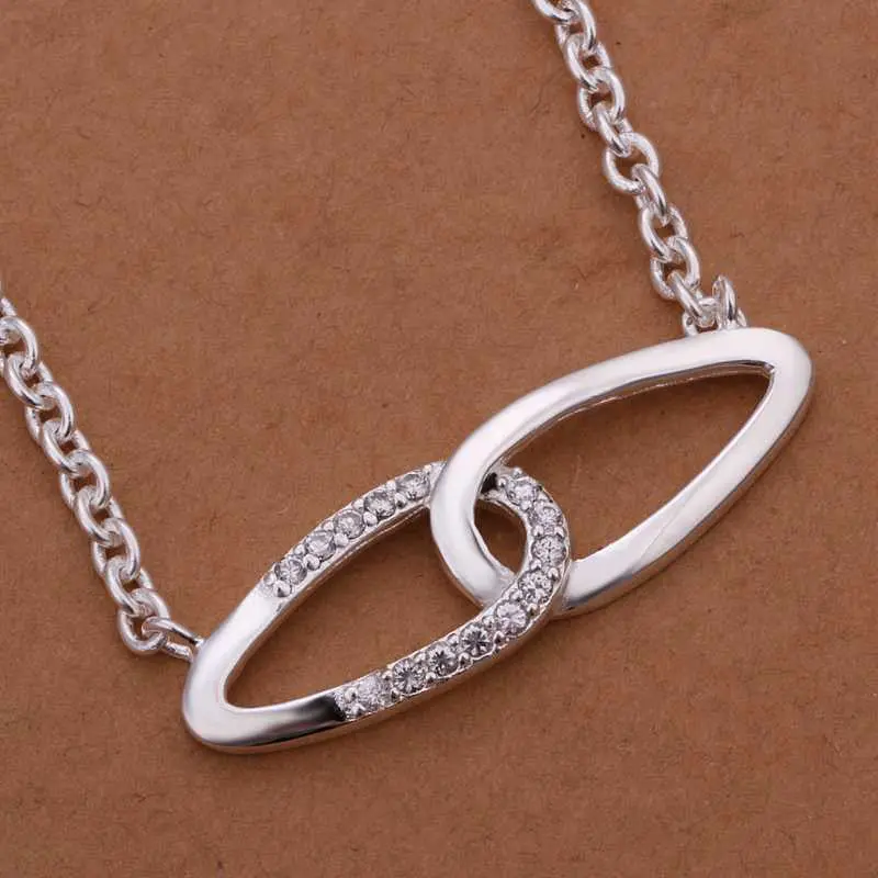 Silver Plated Pendants Cool Glasses Collier Charm1 9 4