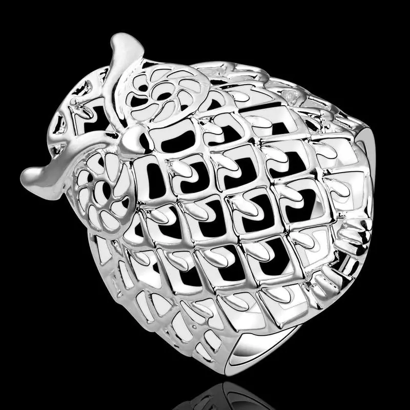 Silver Plated Ring Jewelrybow True On You Ring 541 2