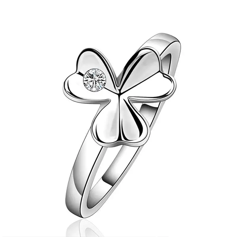 Silver Plated Ring Jewelryflower 3 Face Ring 59 1