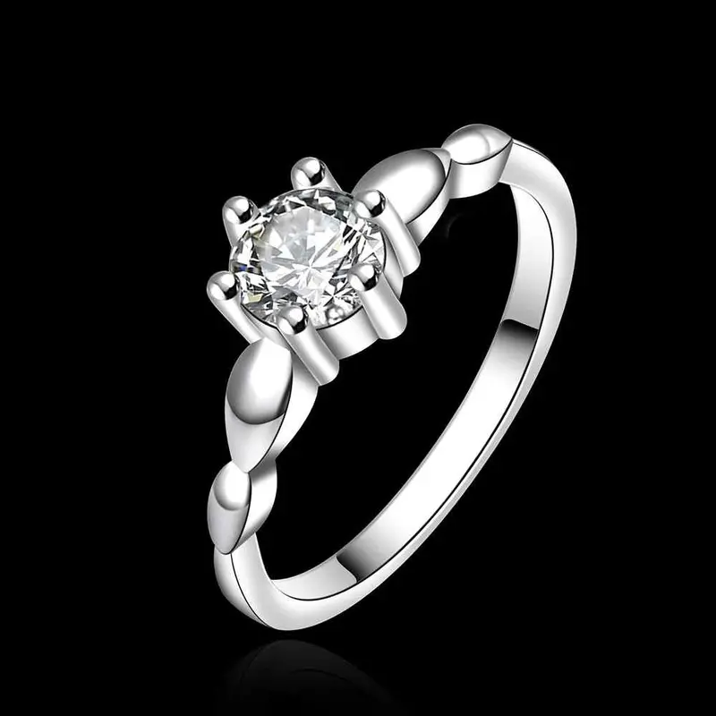 Silver Plated Ring Jewelrygourd Ring 6 8 2