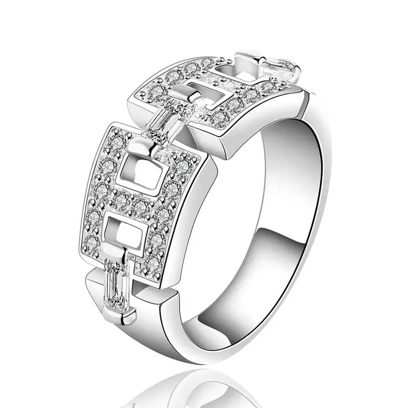 Silver Plated Ring Jewelryh And 8 Ring 476 1