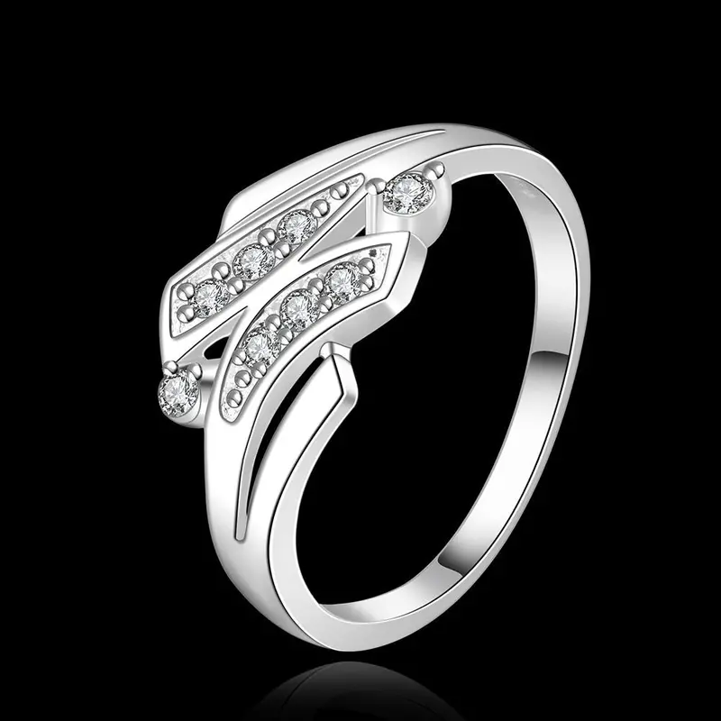 Silver Plated Ring Jewelryhand And Hand Ring 442 2