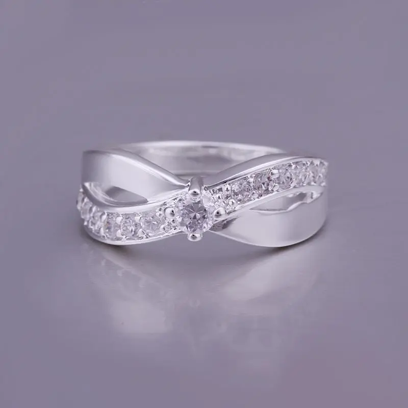 Silver Plated Ring Jewelryinsets Cross Ring 162 2
