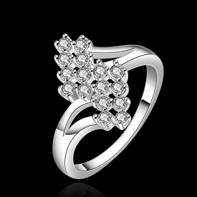 Silver Plated Ring Jewelryleaf Trss White Ring 527 2