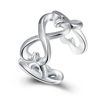Silver Plated Ring Jewelryopening Thirty-Eight Ring  91 1