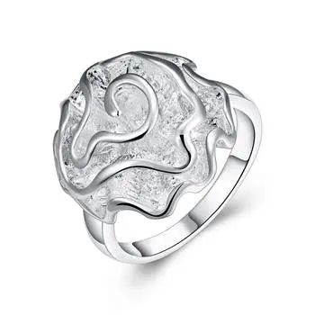 Silver Plated Ring Jewelryrose Silver Plated Ring   5 1