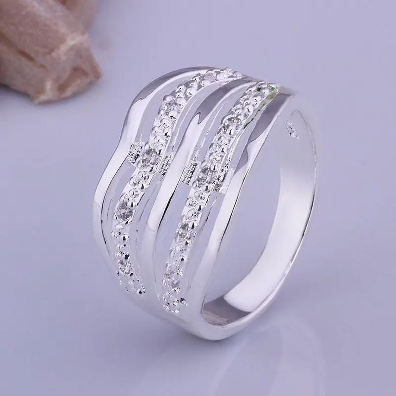 Silver Plated Ring Jewelrytgtggg Ring 413 1